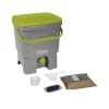 Skaza Bokashi Organko Grey And Light Green Composter Starter Kit