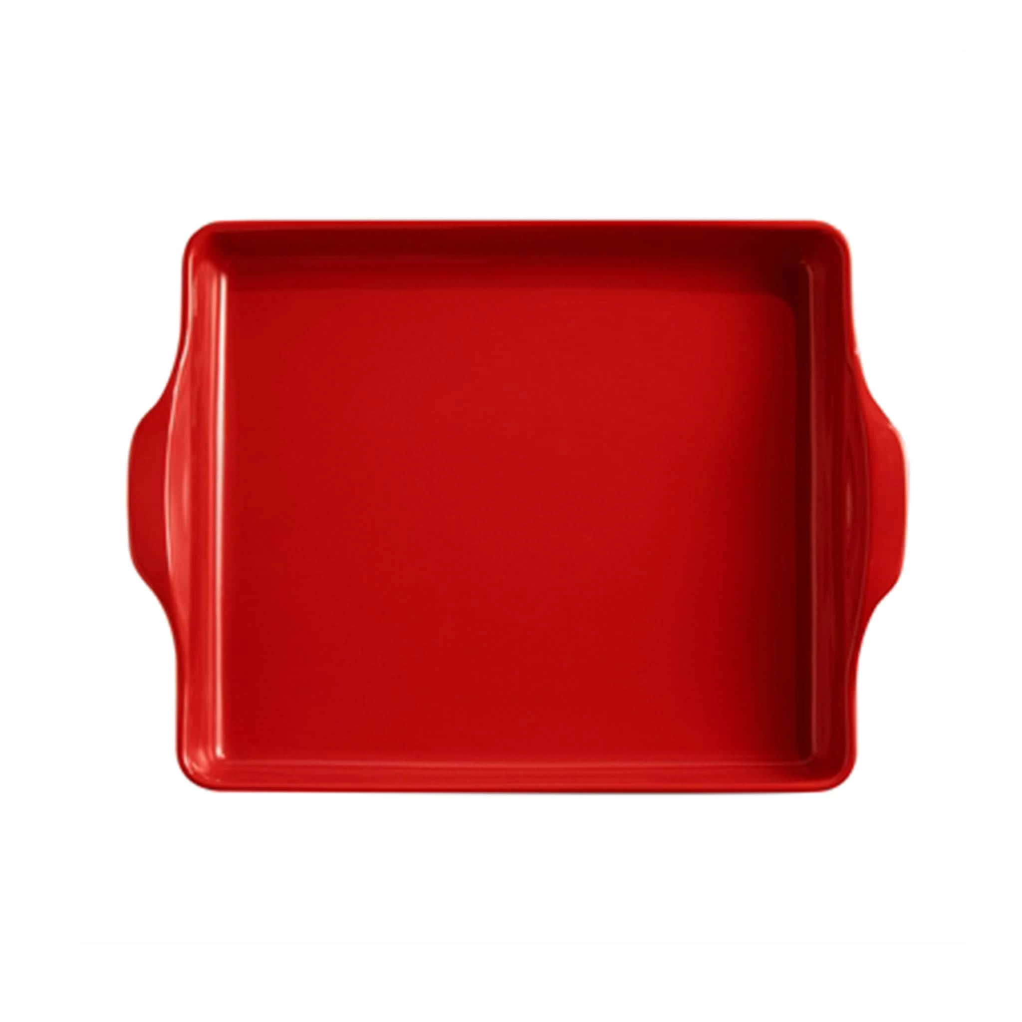 Emile Henry Red Focaccia Bread Baker, 41x32cm 2 Emile Henry Red Focaccia Bread Baker, 41x32cm - Image 2