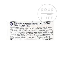 Fabbri Amarena Cherries In Syrup - 1.25kg -Sous Chef Kitchenware EF0003 FabbriAmarenaCherriesinSyrup 1.25kg 2