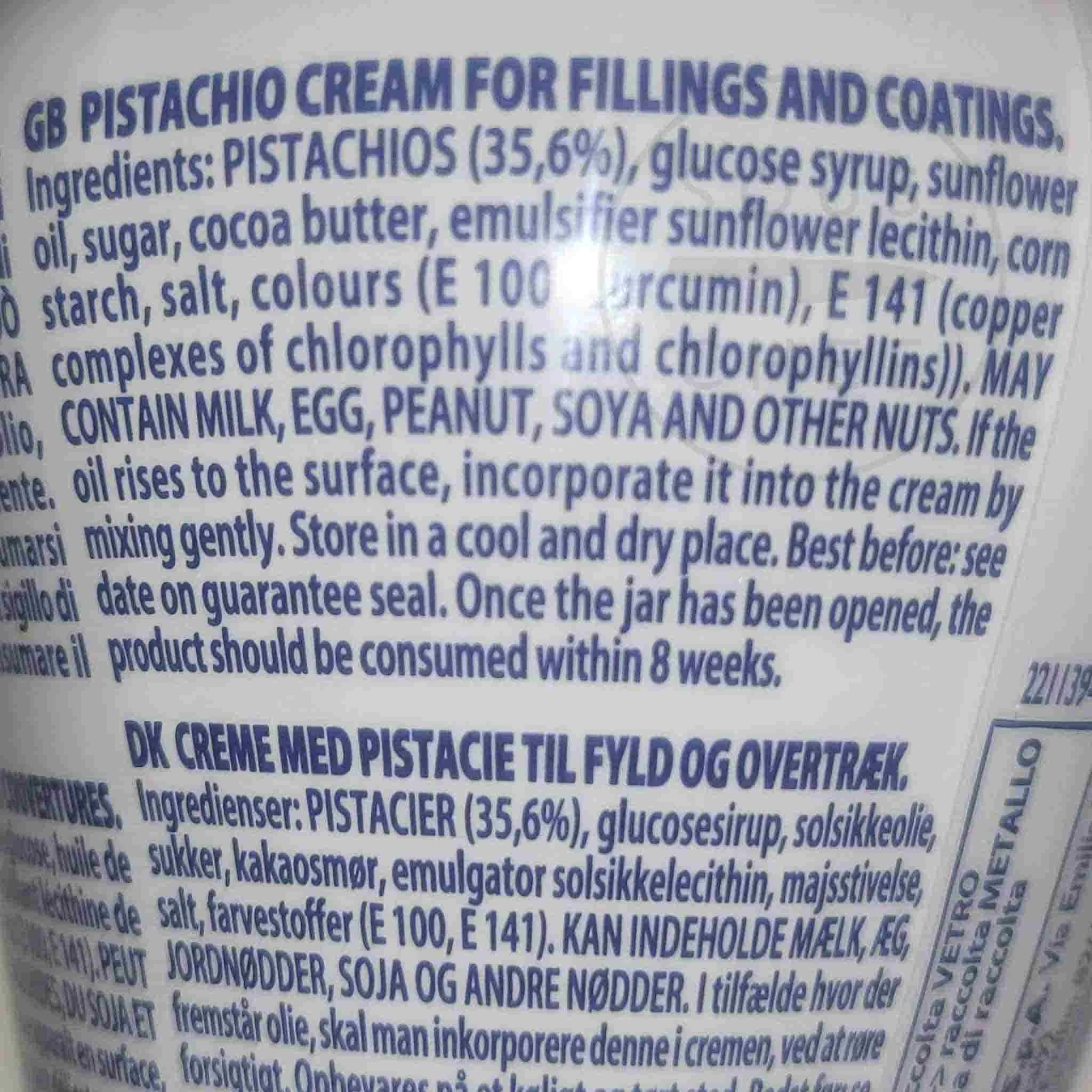 Fabbri Pistachio Cream, 200g 2 Fabbri Pistachio Cream, 200g - Image 2