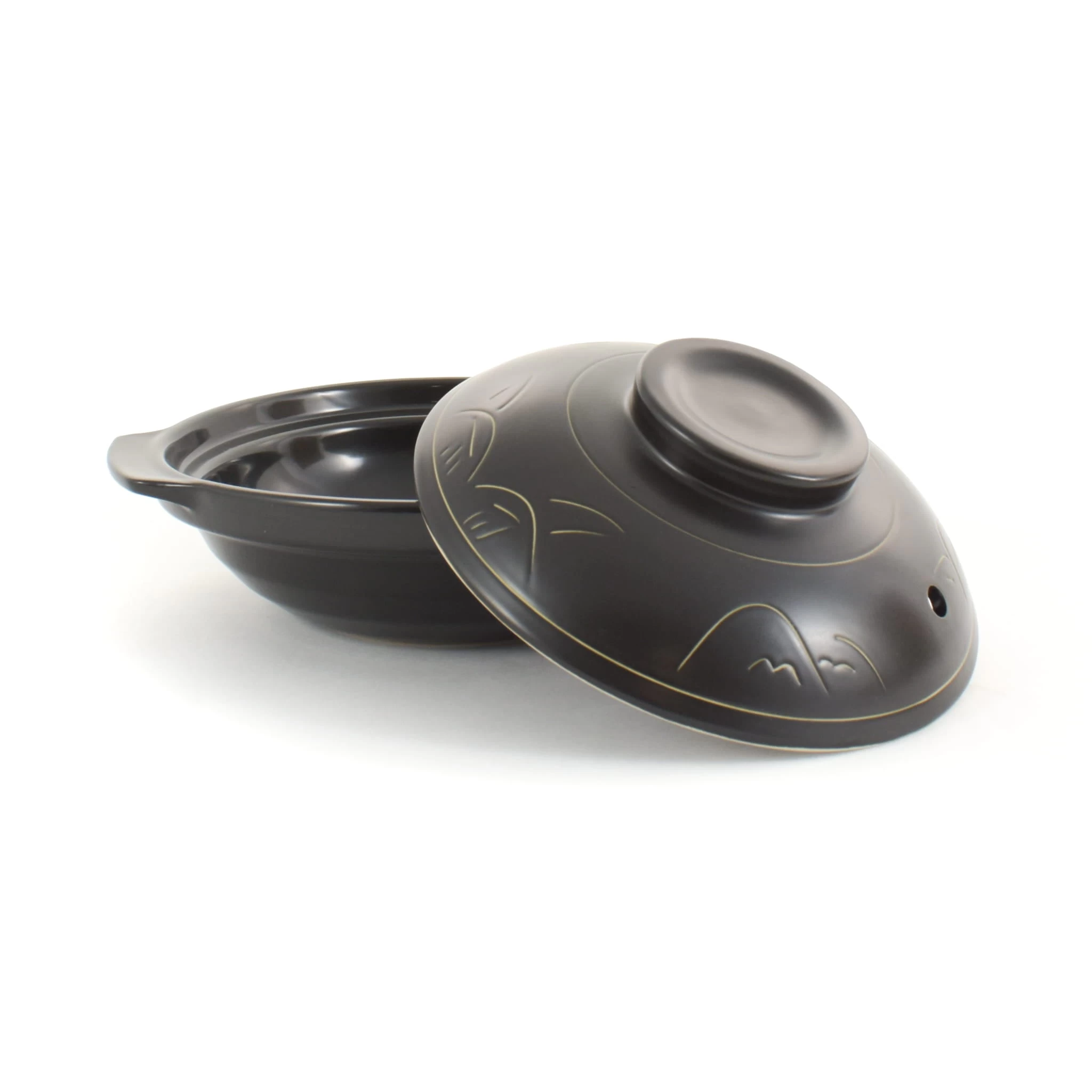 Donabe-Style Clay Cooking Pot 1 Donabe-Style Clay Cooking Pot