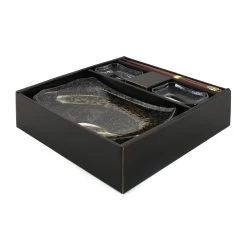 Karasuba-Iro Sushi Serving Set 7 Karasuba-Iro Sushi Serving Set -Sous Chef Kitchenware EM0043 Products Karasuba IroSushiServingSet 4