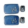 Blue Sakura Sushi Serving Set