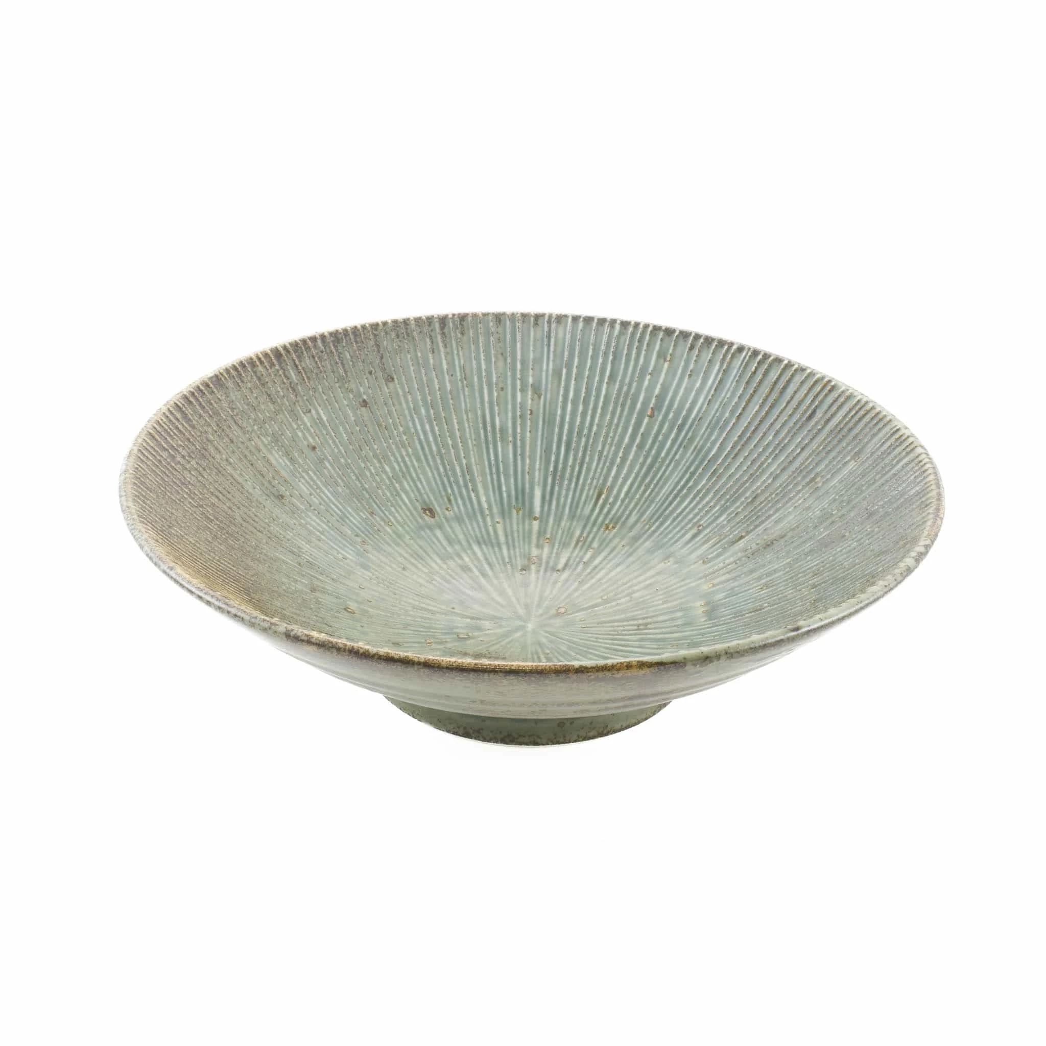 Senkei Shallow Bowl, Green, 24cm 1 Senkei Shallow Bowl, Green, 24cm