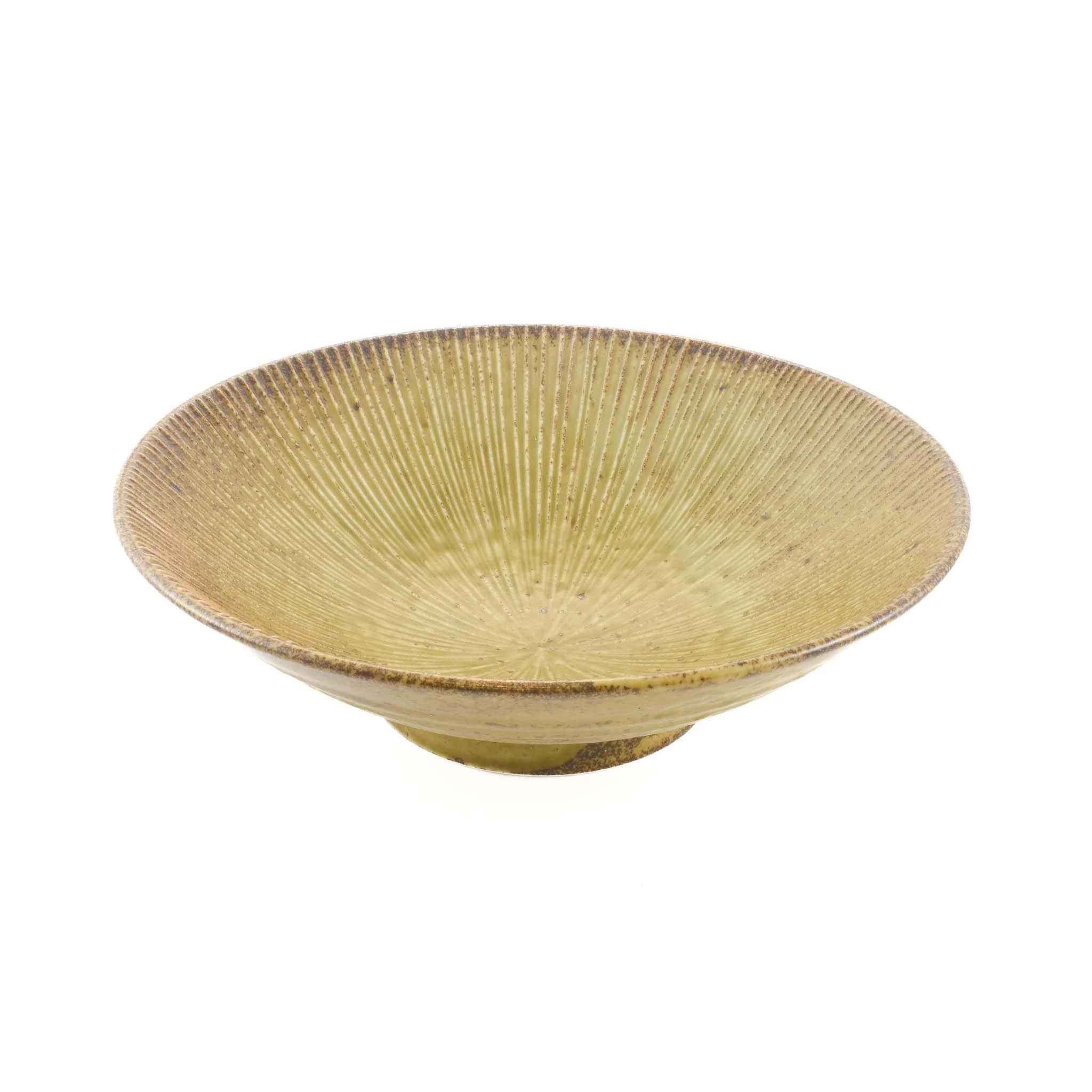 Senkei Shallow Bowl, Light Brown 1 Senkei Shallow Bowl, Light Brown