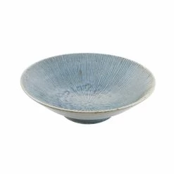 Senkei Shallow Bowl, Blue, 24cm