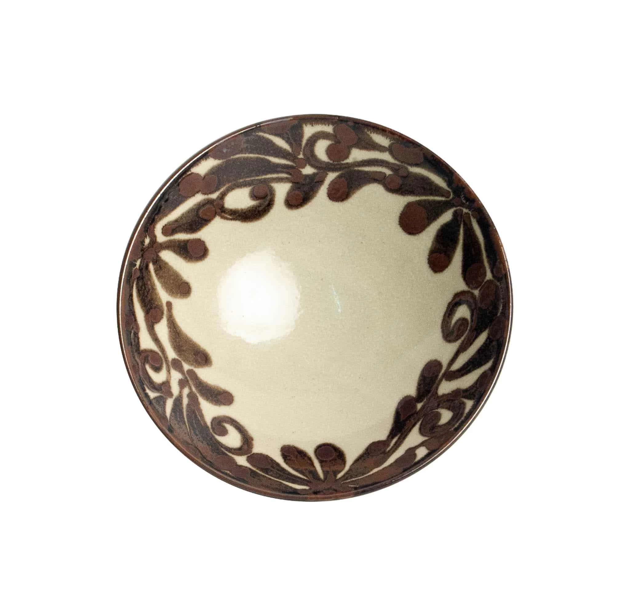Shibuki Shallow Bowl, Brown 2 Shibuki Shallow Bowl, Brown - Image 2