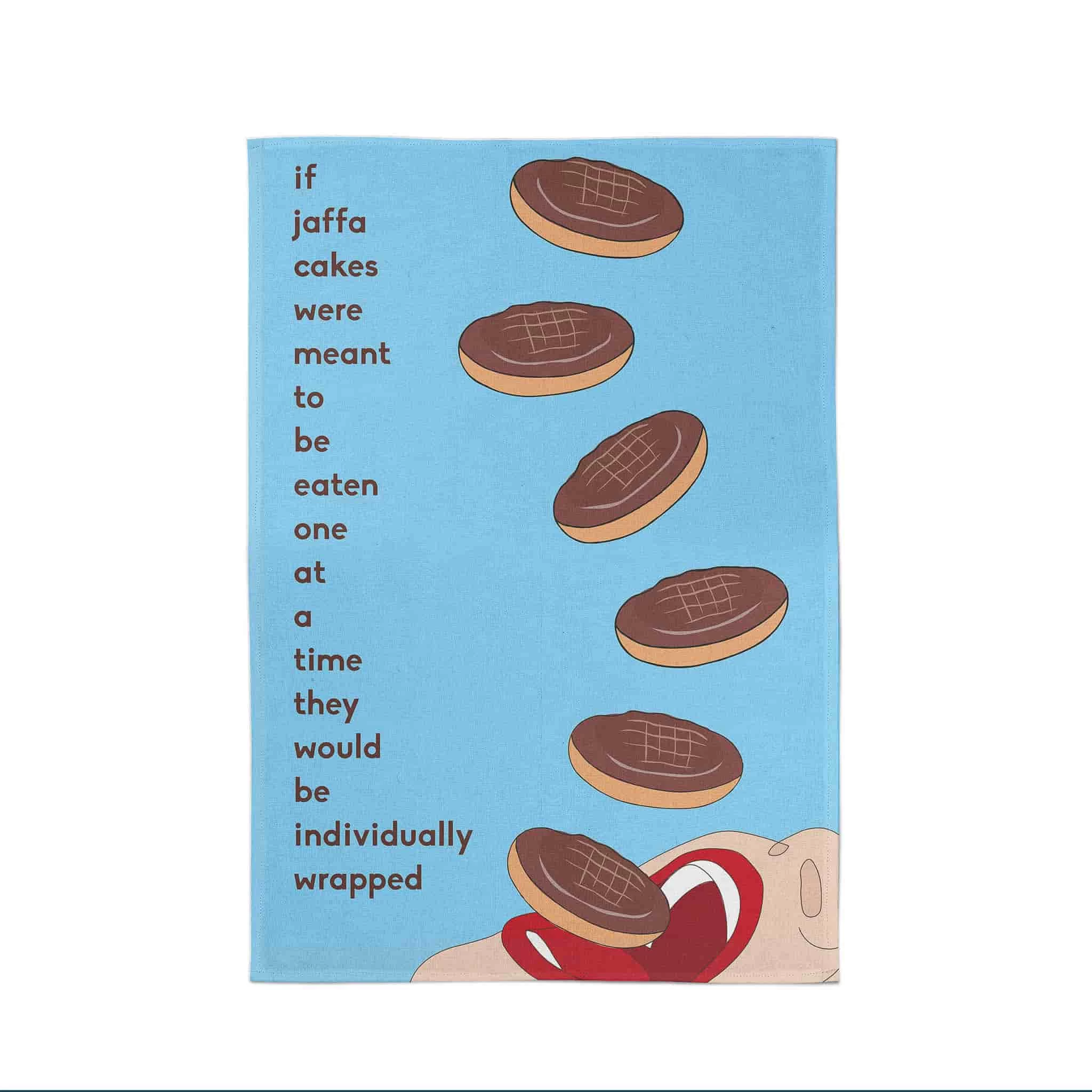Jaffa Cakes Tea Towel 1 Jaffa Cakes Tea Towel