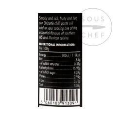 Chipotle Chilli Paste 550g 7 Chipotle Chilli Paste 550g -Sous Chef Kitchenware EN0039 ChipotleChilliPaste 1