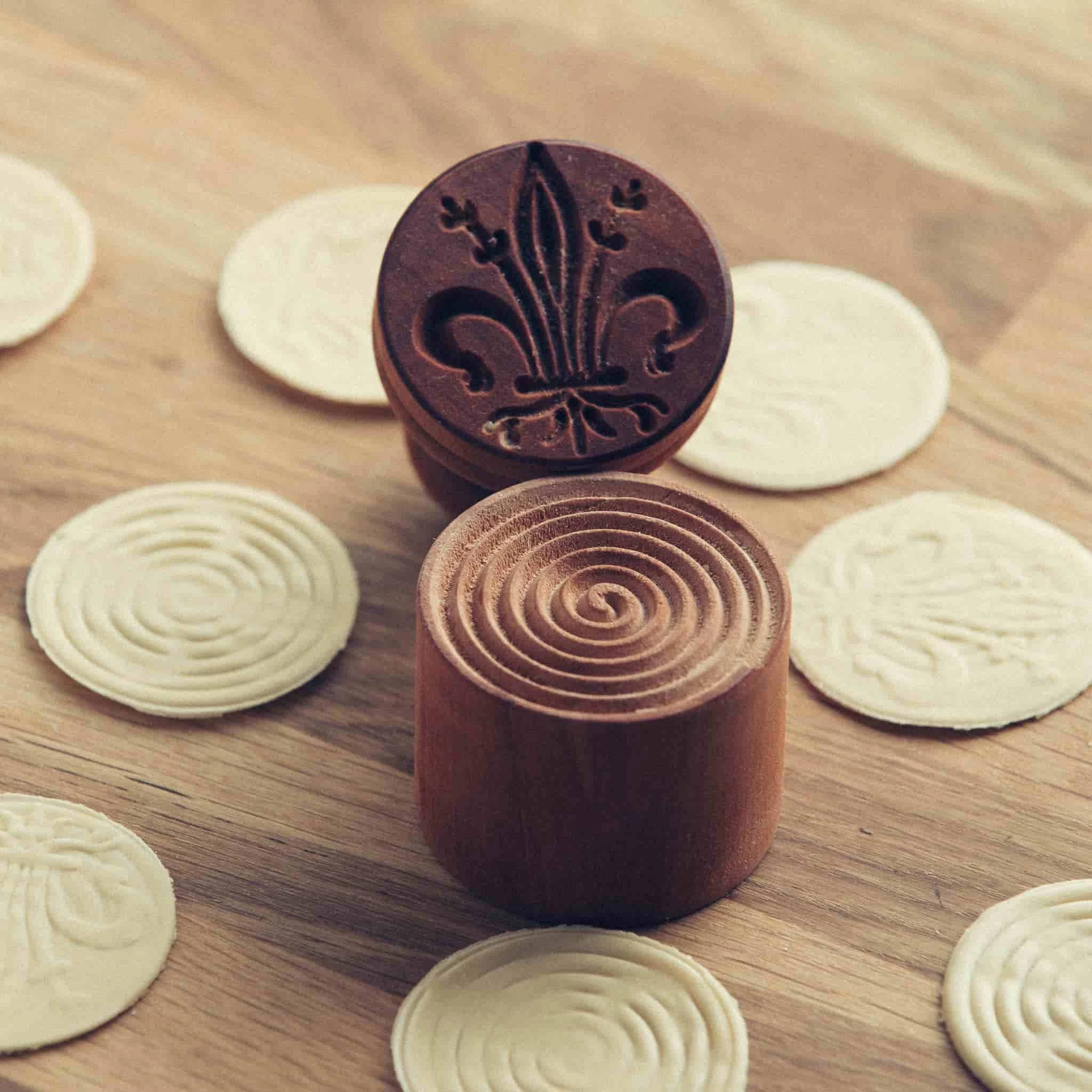 Corzetti Pasta Stamp Lily 3 Corzetti Pasta Stamp Lily - Image 3