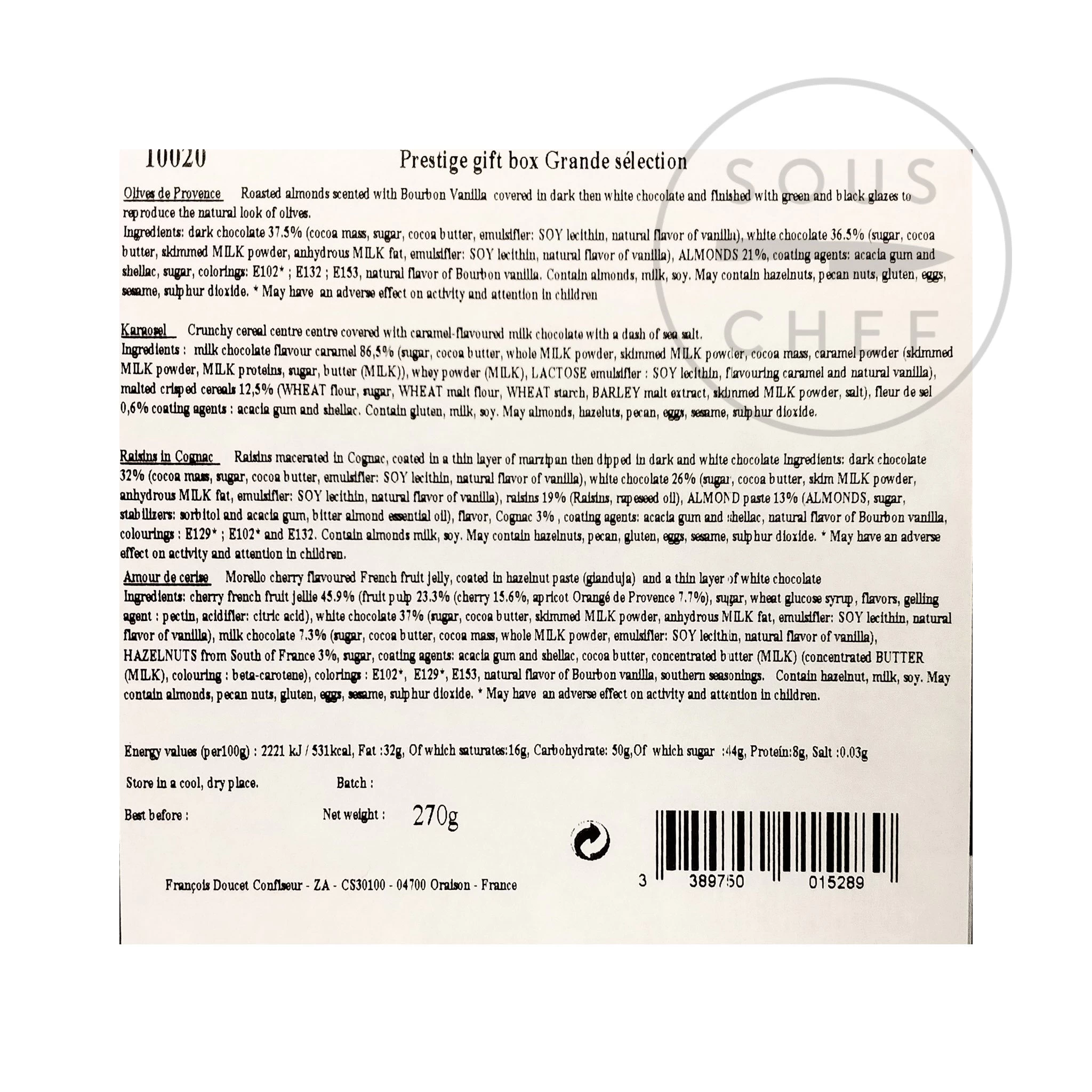 Francois Doucet Provence Grand Selection, 270g 2 Francois Doucet Provence Grand Selection, 270g - Image 2