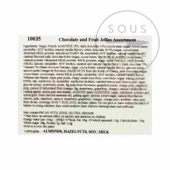 Francois Doucet Provence Confectionery Chest 600g 7 Francois Doucet Provence Confectionery Chest 600g -Sous Chef Kitchenware FD0032 FrancoisDoucetProvenceConfectioneryChest600g BoP