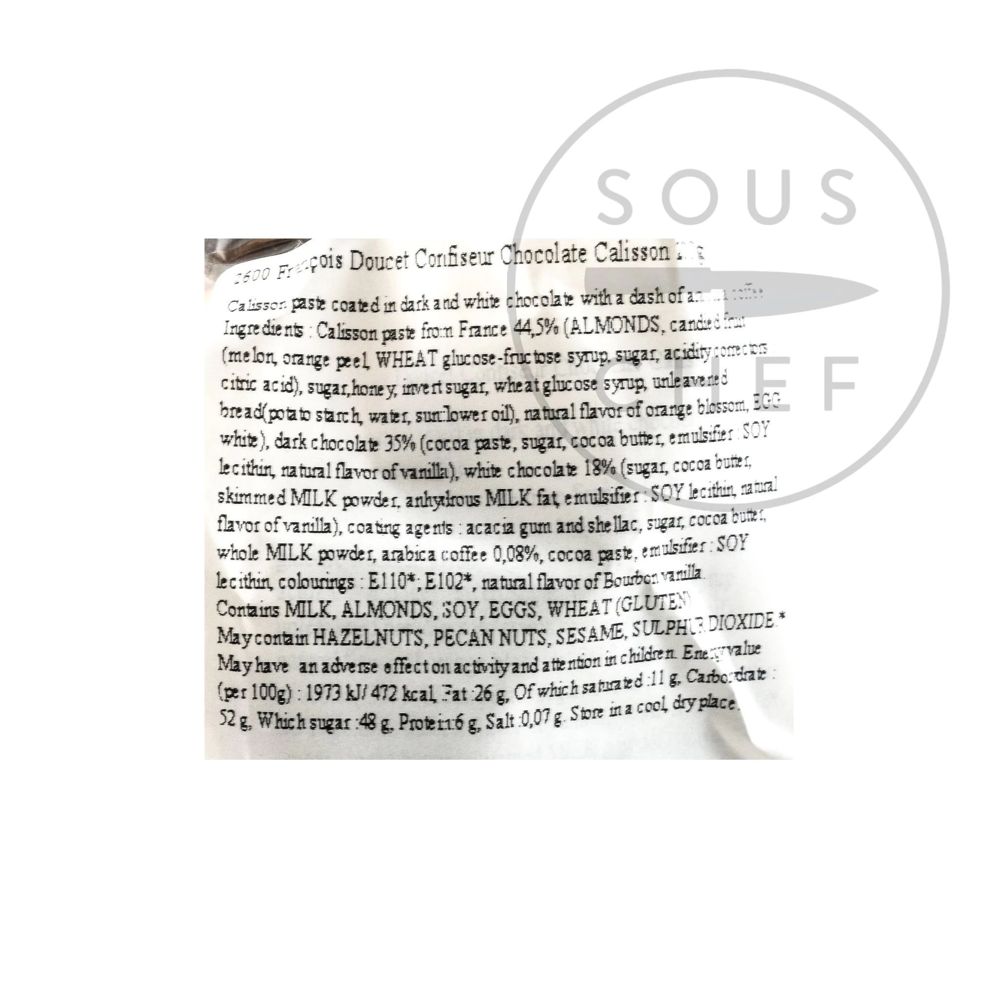 Francois Doucet Chocolate Coated Calisson Pearls, 200g 2 Francois Doucet Chocolate Coated Calisson Pearls, 200g - Image 2