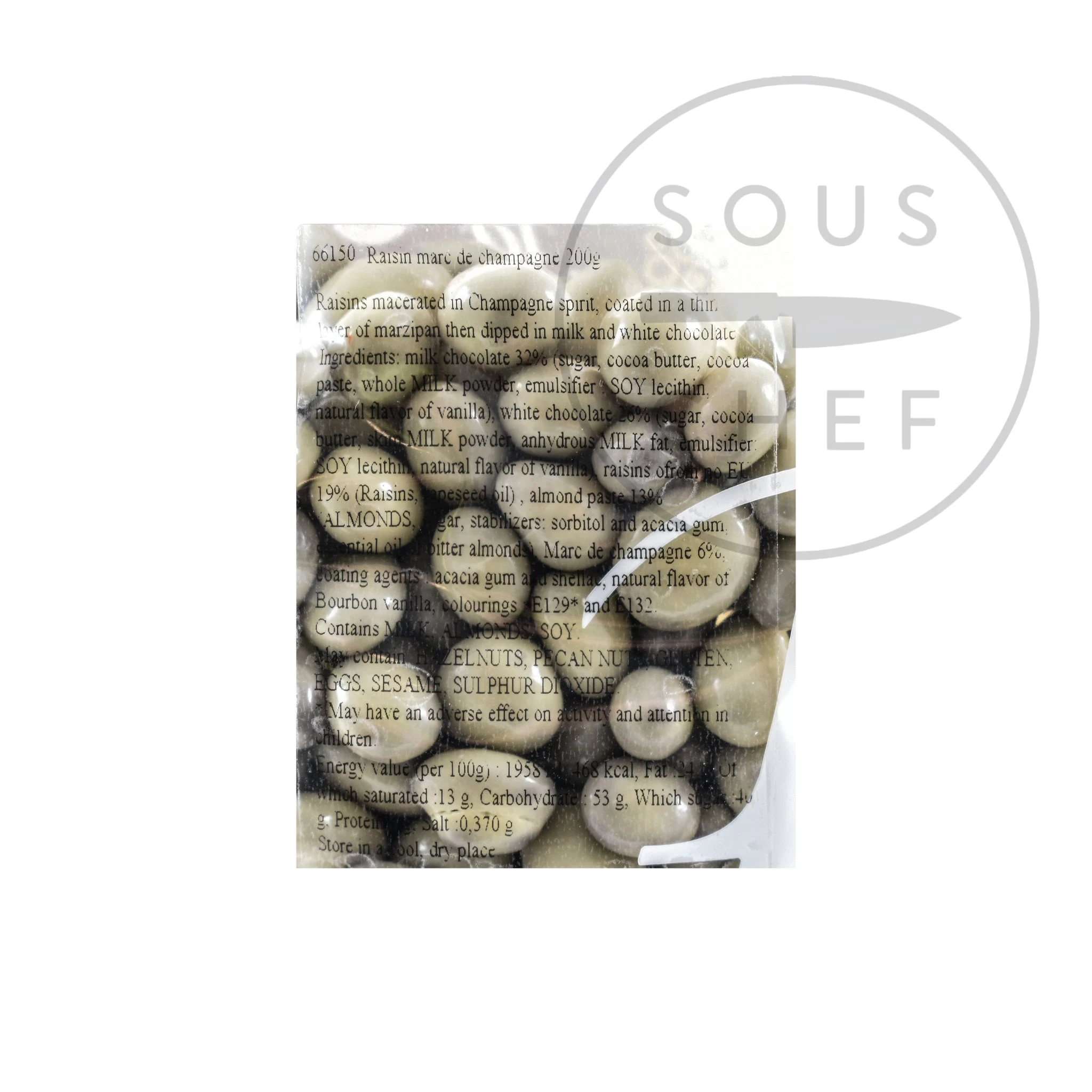 Francois Doucet Chocolate Raisins With Marc De Champagne 2 Francois Doucet Chocolate Raisins With Marc De Champagne - Image 2