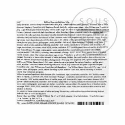 Francois Doucet Sublime Confectionery Selection Tin 260g 5 Francois Doucet Sublime Confectionery Selection Tin 260g -Sous Chef Kitchenware FD0044 FrancoisDoucetSublimeConfectionerySelectionTin260g BoP