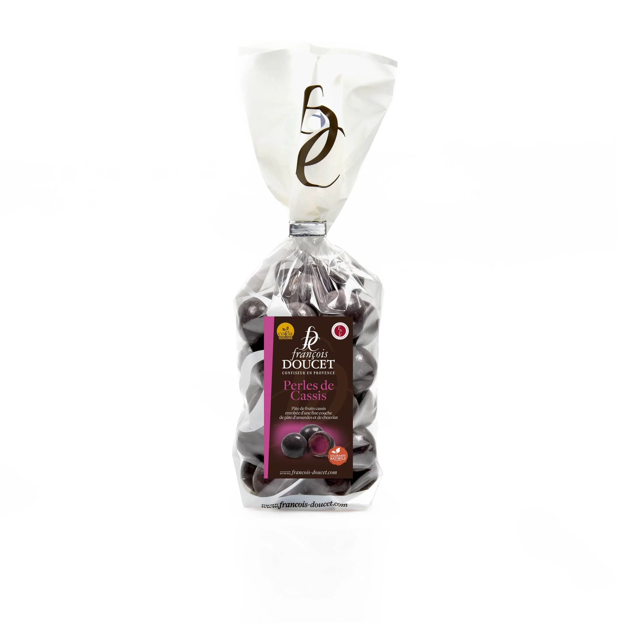 Francois Doucet Chocolate Coated Blackcurrant Fruit Jellies, 200g 1 Francois Doucet Chocolate Coated Blackcurrant Fruit Jellies, 200g