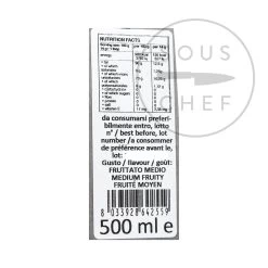 Frantoio Muraglia Medium Extra Virgin Olive Oil In Limited Edition 'Mother Nature' Terracotta 500ml 5 Frantoio Muraglia Medium Extra Virgin Olive Oil In Limited Edition 'Mother Nature' Terracotta 500ml -Sous Chef Kitchenware FR0018 LimitedEditionMediumFruityExtraVirginOliveOilinGaballoTerracottaBottle500ml nutrition