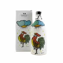 Frantoio Muraglia Intense Fruity Extra Virgin Olive Oil In Rooster Terracotta Bottle 500ml