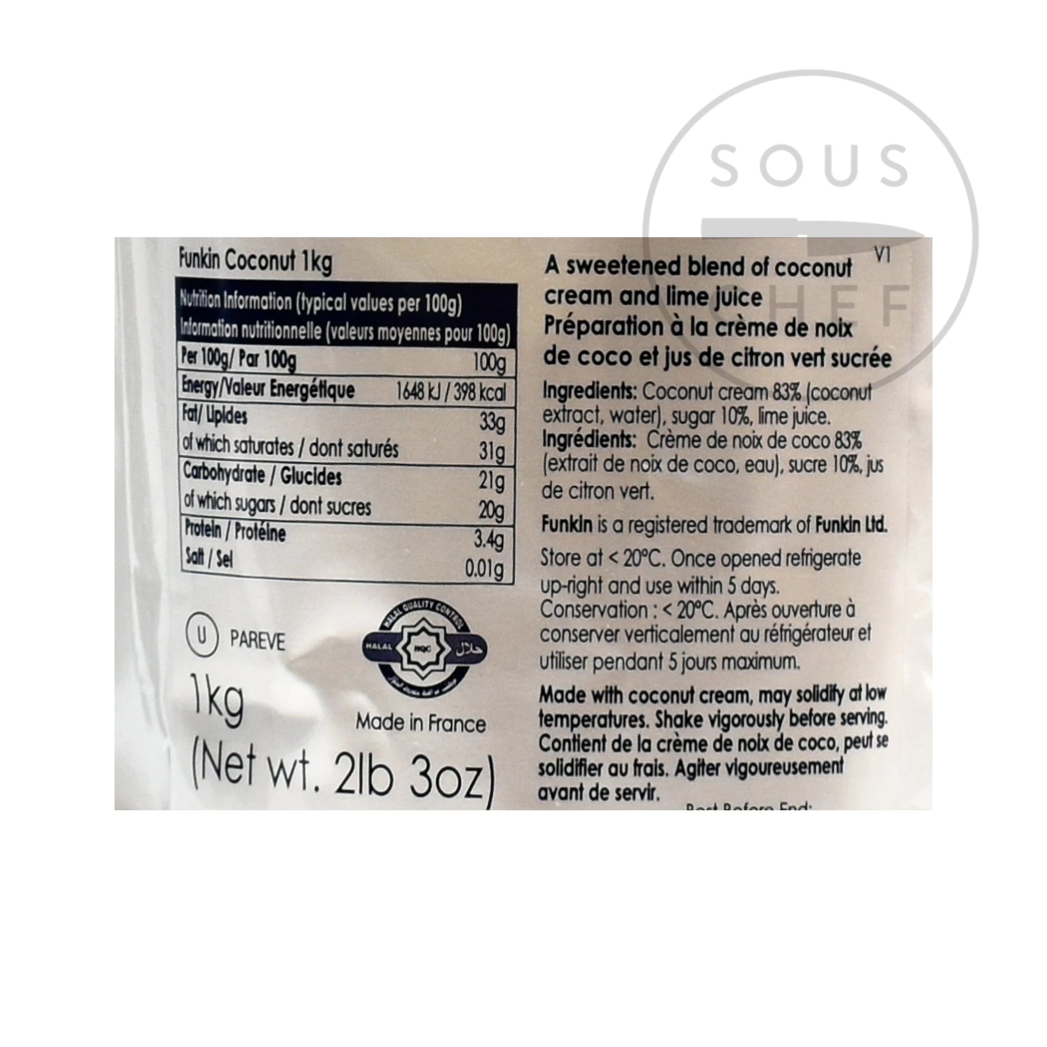 Funkin Coconut Puree 2 Funkin Coconut Puree - Image 2