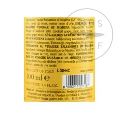 Giuseppe Giusti Balsamic Vinegar Historical Collection In Wooden Casket 10 Giuseppe Giusti Balsamic Vinegar Historical Collection In Wooden Casket -Sous Chef Kitchenware GI0004 GiuseppeGiustiBalsamicVinegarHistoricalCollectioninWoodenCasket nutrition 3