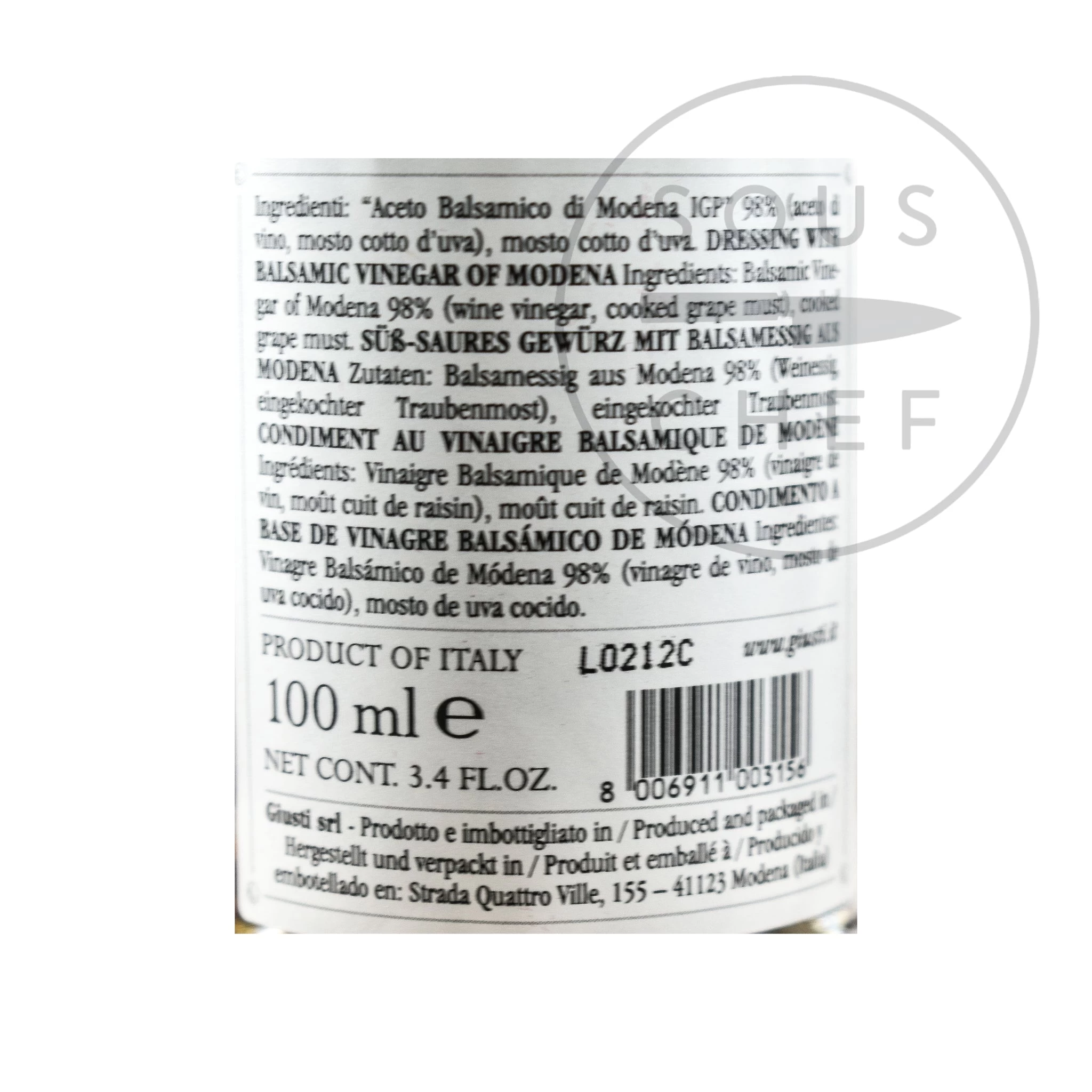 Giuseppe Giusti Balsamic Vinegar Historical Collection In Wooden Casket 3 Giuseppe Giusti Balsamic Vinegar Historical Collection In Wooden Casket - Image 3