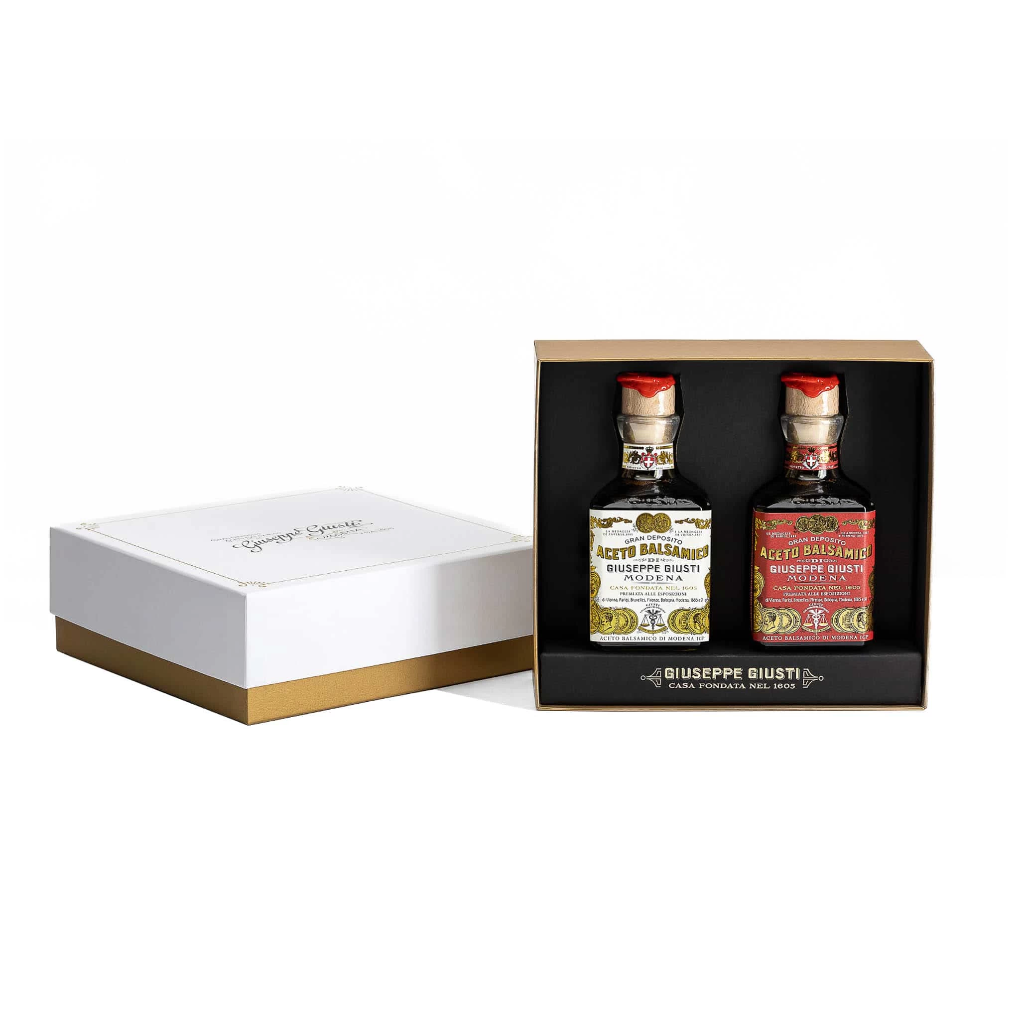 Giuseppe Giusti Duetto Balsamic Vinegar In Gift Box 1 Giuseppe Giusti Duetto Balsamic Vinegar In Gift Box