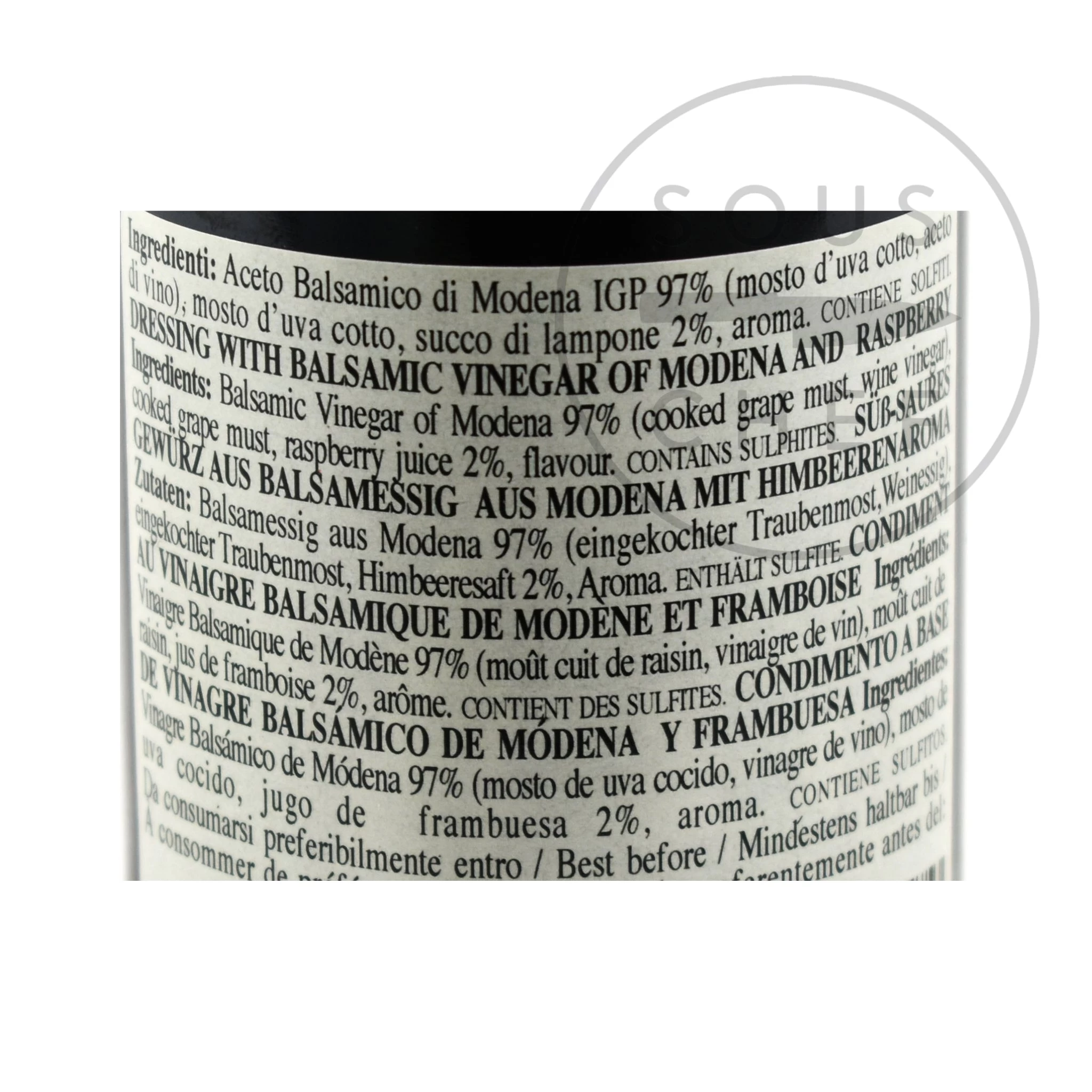 Giuseppe Giusti Infused Balsamic Vinegar Collection - Truffle, Fig & Raspberry 2 Giuseppe Giusti Infused Balsamic Vinegar Collection - Truffle, Fig & Raspberry - Image 2
