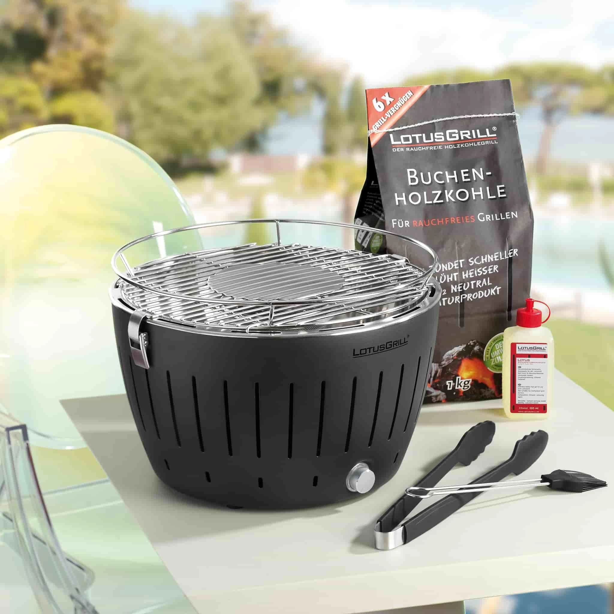 Lotus Grill Mini - Black 4 Lotus Grill Mini - Black - Image 4
