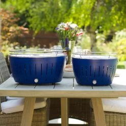 Lotus Grill Mini, Blue 7 Lotus Grill Mini, Blue -Sous Chef Kitchenware GL0013LotusGrillMini BlueLife