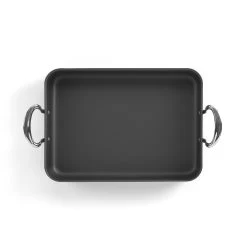 Mermaid Hard Anodised Roasting Dish With Cast Handles 5 Mermaid Hard Anodised Roasting Dish With Cast Handles -Sous Chef Kitchenware GR0050 MermaidHardAnodised16RoastingDishWithCastHandles2