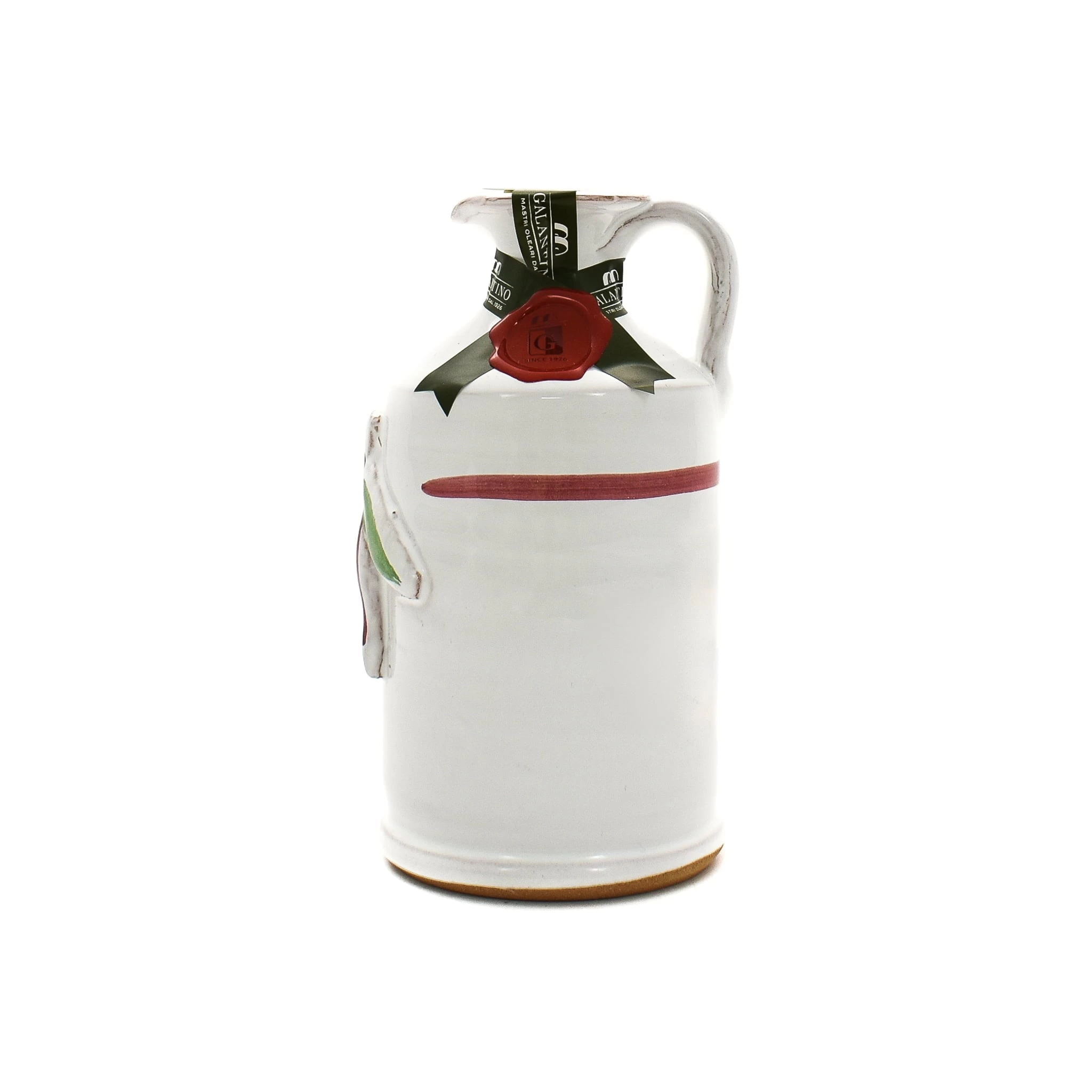 Galantino Puglian Olive Oil With Chilli In Terracotta Bottle 250ml 2 Galantino Puglian Olive Oil With Chilli In Terracotta Bottle 250ml - Image 2