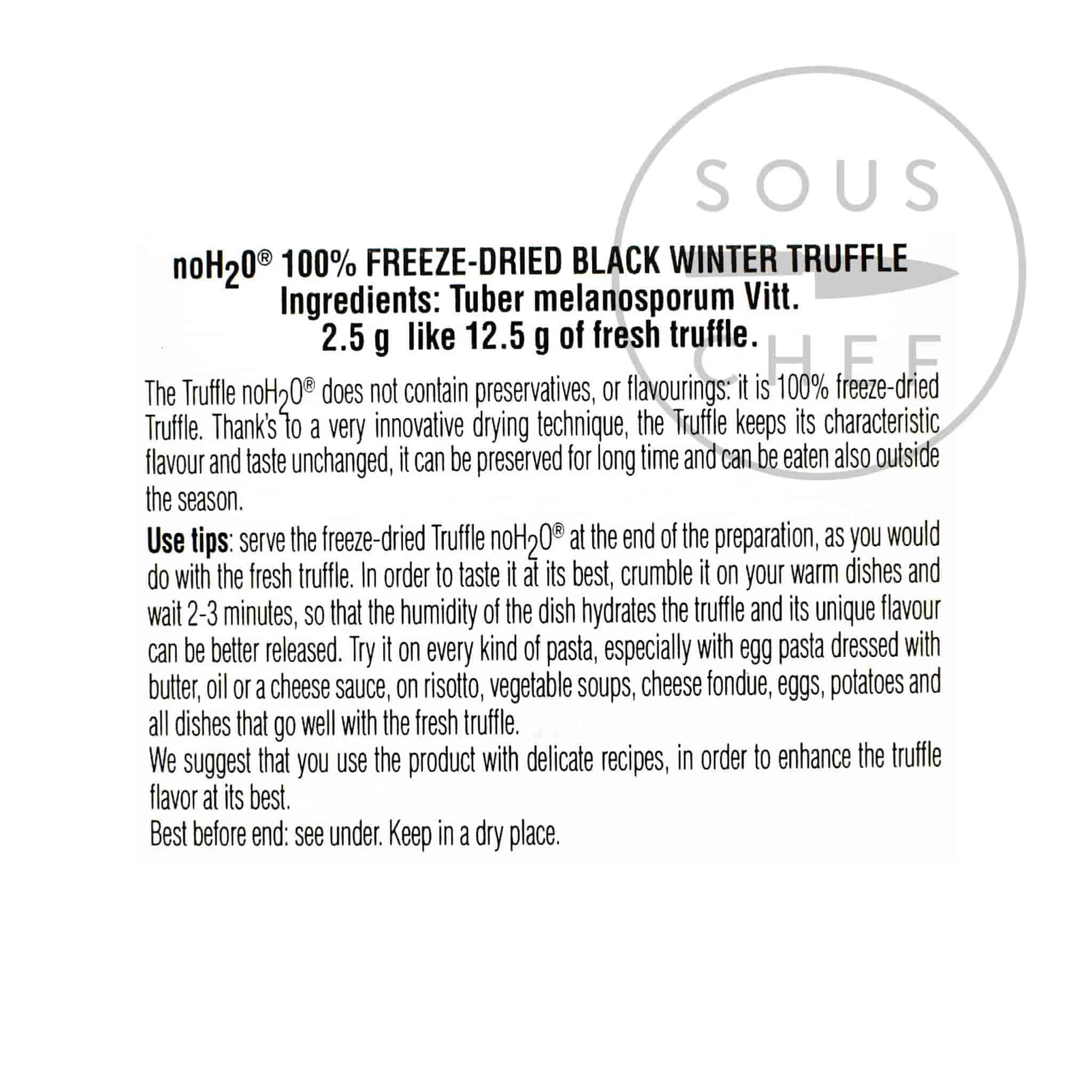 Freeze-Dried Winter Black Truffle 2.5g 3 Freeze-Dried Winter Black Truffle 2.5g - Image 3