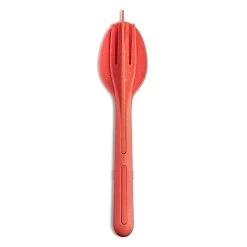 Koziol Klikk Stacking Cutlery Set, Hot Pink