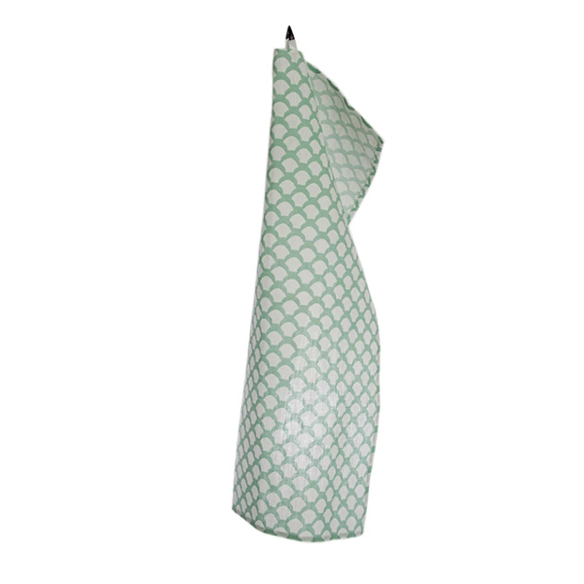 Iris Hantverk 100% Linen Tea Towel Green 1 Iris Hantverk 100% Linen Tea Towel Green