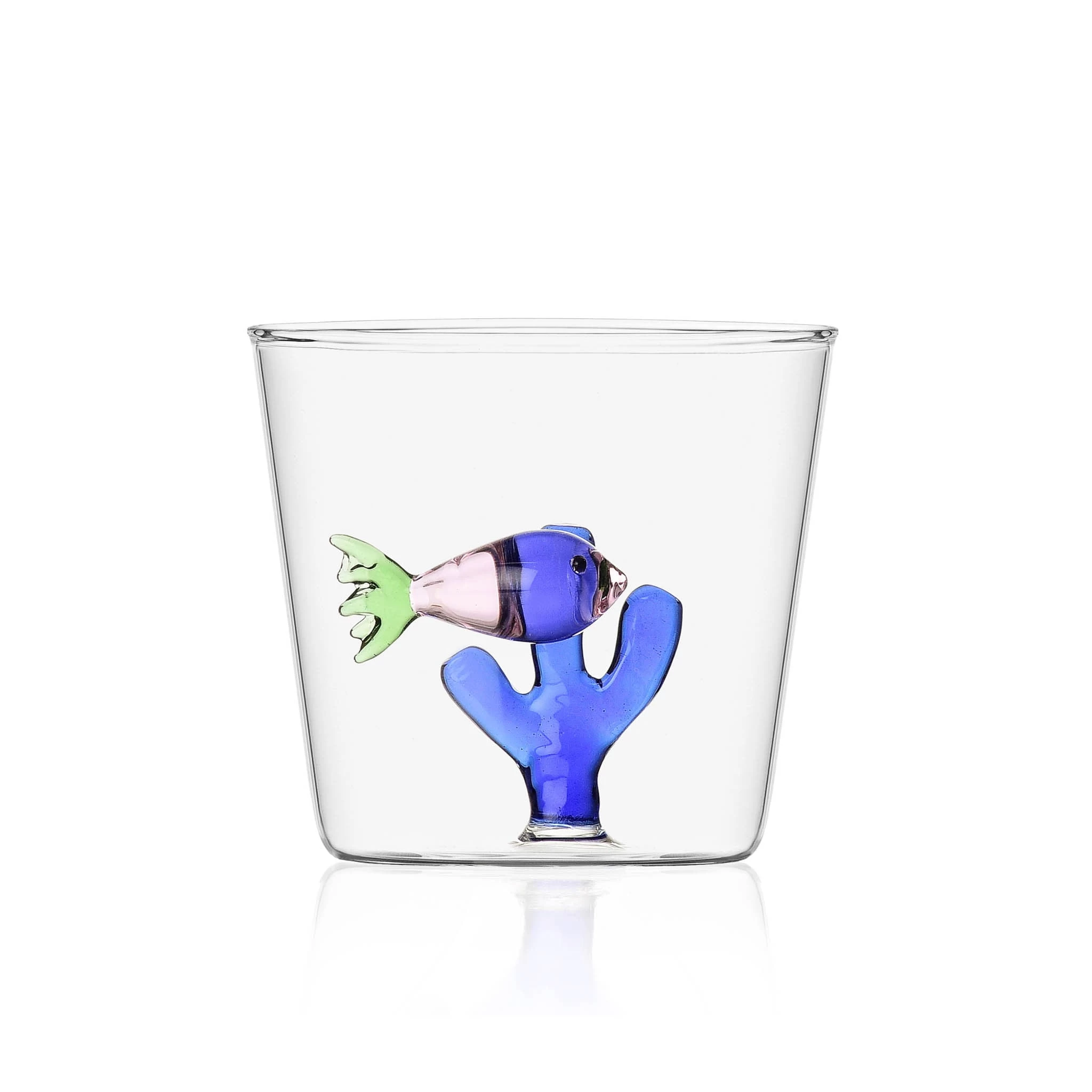 Ichendorf Milano Fish With Blue Coral Tumbler 35cl 1 Ichendorf Milano Fish With Blue Coral Tumbler 35cl