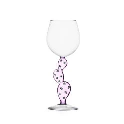 Ichendorf Milano Pink Cactus Wine Glass, 350ml