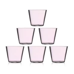 Set Of 6 Ichendorf Milano Pink Sake Cup, 50ml