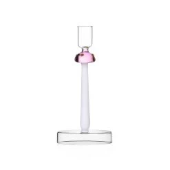 Ichendorf Milano Pink Mushroom Tall Candle Holder