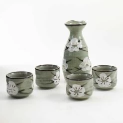 Ocha Sake Set, 5 Pieces -Sous Chef Kitchenware JA0147OchaSakeSet 5Pieces3