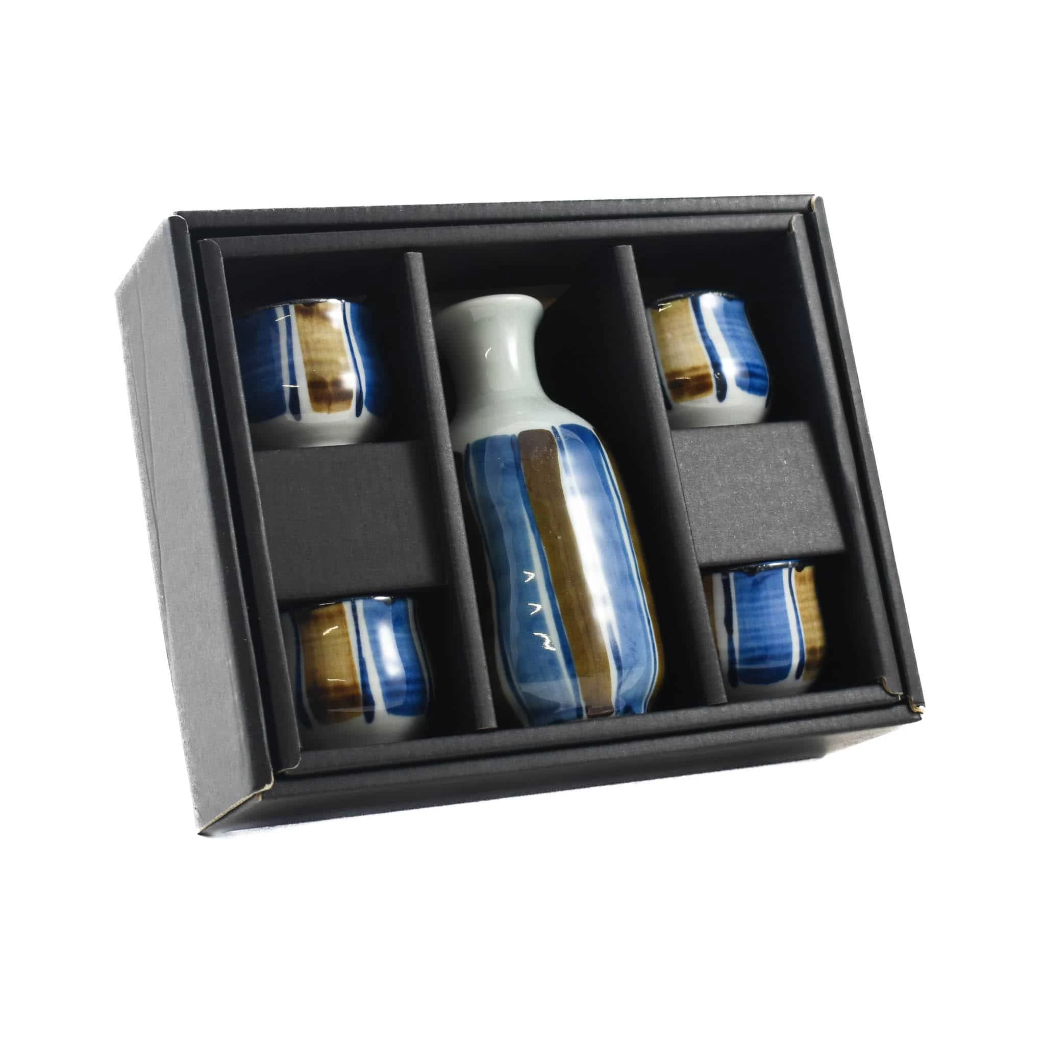 Shima Sake Set, 5 Pieces 1 Shima Sake Set, 5 Pieces