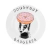 Doughnut Badgerer Side Plate, 20cm