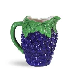 Grape Ceramic Jug, 1.5 Litres