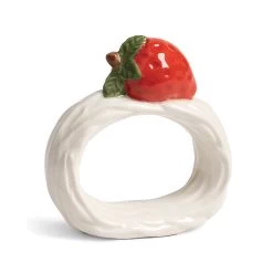 Set Of 4 Ceramic Fruit Napkin Holders -Sous Chef Kitchenware KG0004Setof4CeramicFruitNapkinHolders2