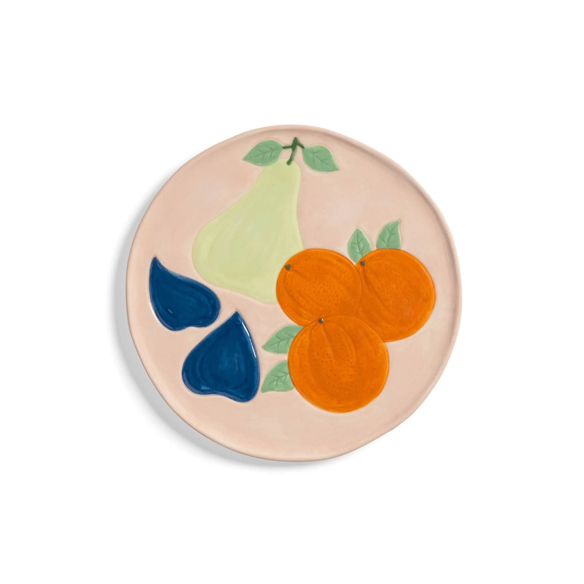Set Of 4 Assorted Fruit Side Plates, 16cm 3 Set Of 4 Assorted Fruit Side Plates, 16cm - Image 3