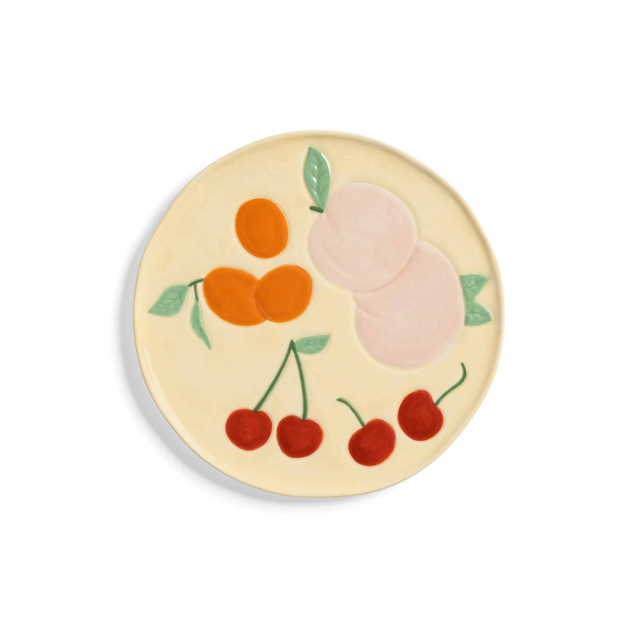 Set Of 4 Assorted Fruit Side Plates, 16cm 4 Set Of 4 Assorted Fruit Side Plates, 16cm - Image 4