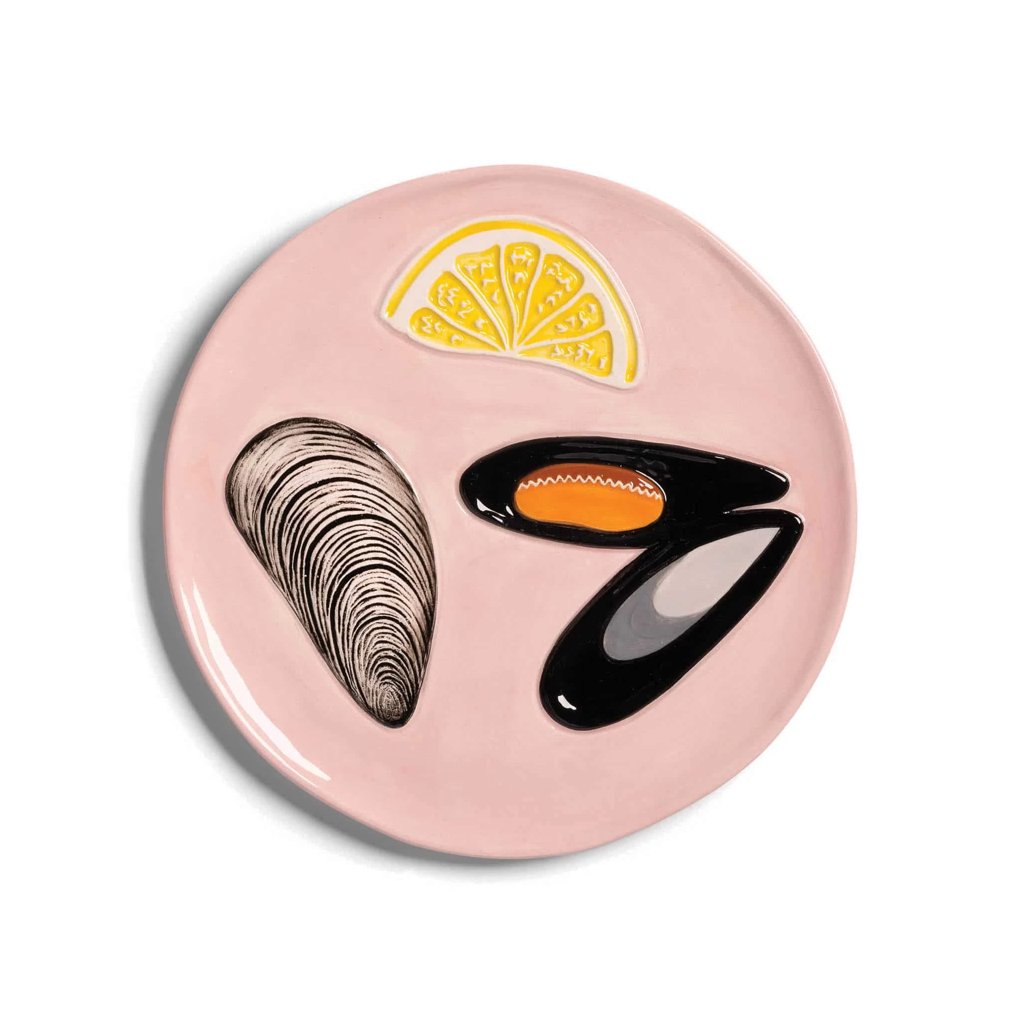 Set Of 4 Assorted Seafood Side Plates, 16cm 3 Set Of 4 Assorted Seafood Side Plates, 16cm - Image 3