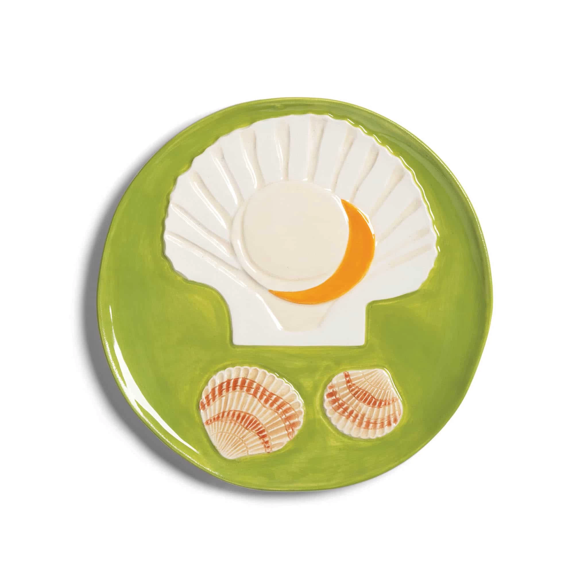 Set Of 4 Assorted Seafood Side Plates, 16cm 2 Set Of 4 Assorted Seafood Side Plates, 16cm - Image 2