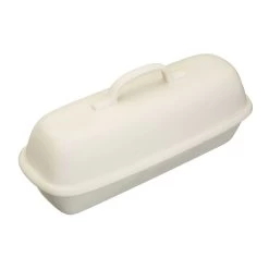 KitchenCraft Rectangular Stoneware Bread Baking Cloche
