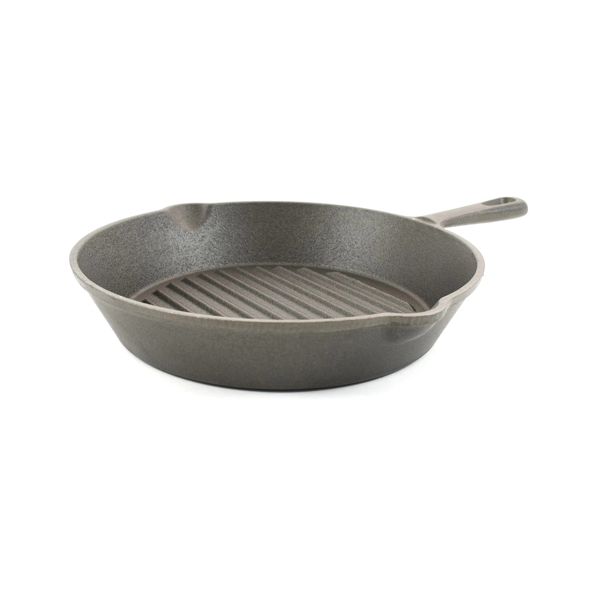 KitchenCraft Cast Iron Grill Pan 24cm 1 KitchenCraft Cast Iron Grill Pan 24cm