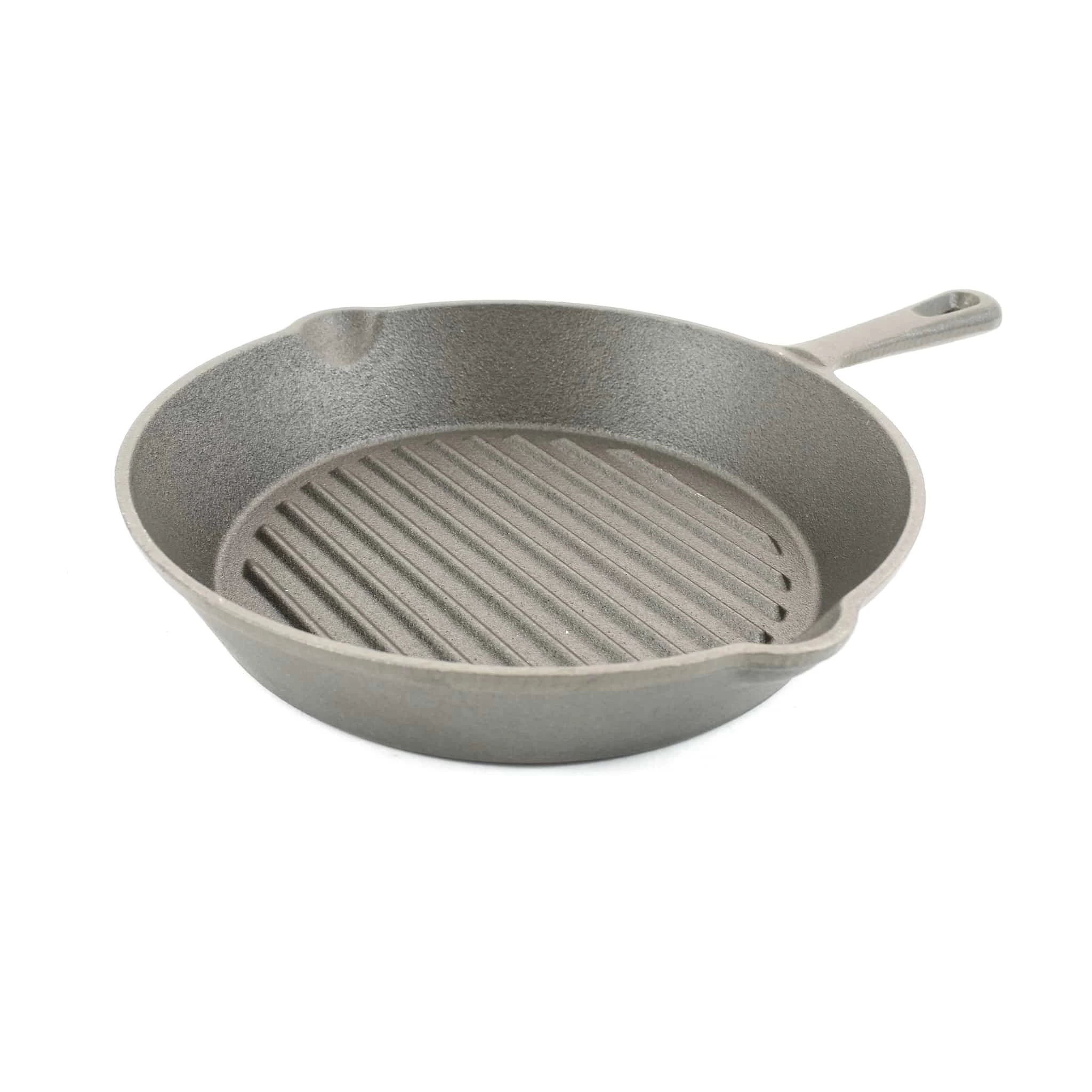 KitchenCraft Cast Iron Grill Pan 24cm 2 KitchenCraft Cast Iron Grill Pan 24cm - Image 2